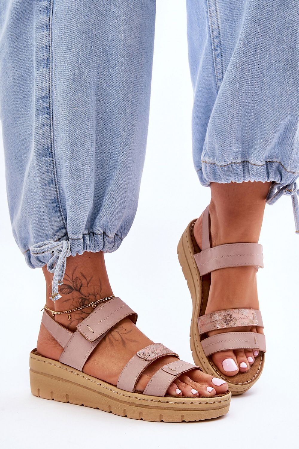 Keilabsatz Sandalen Step in style
