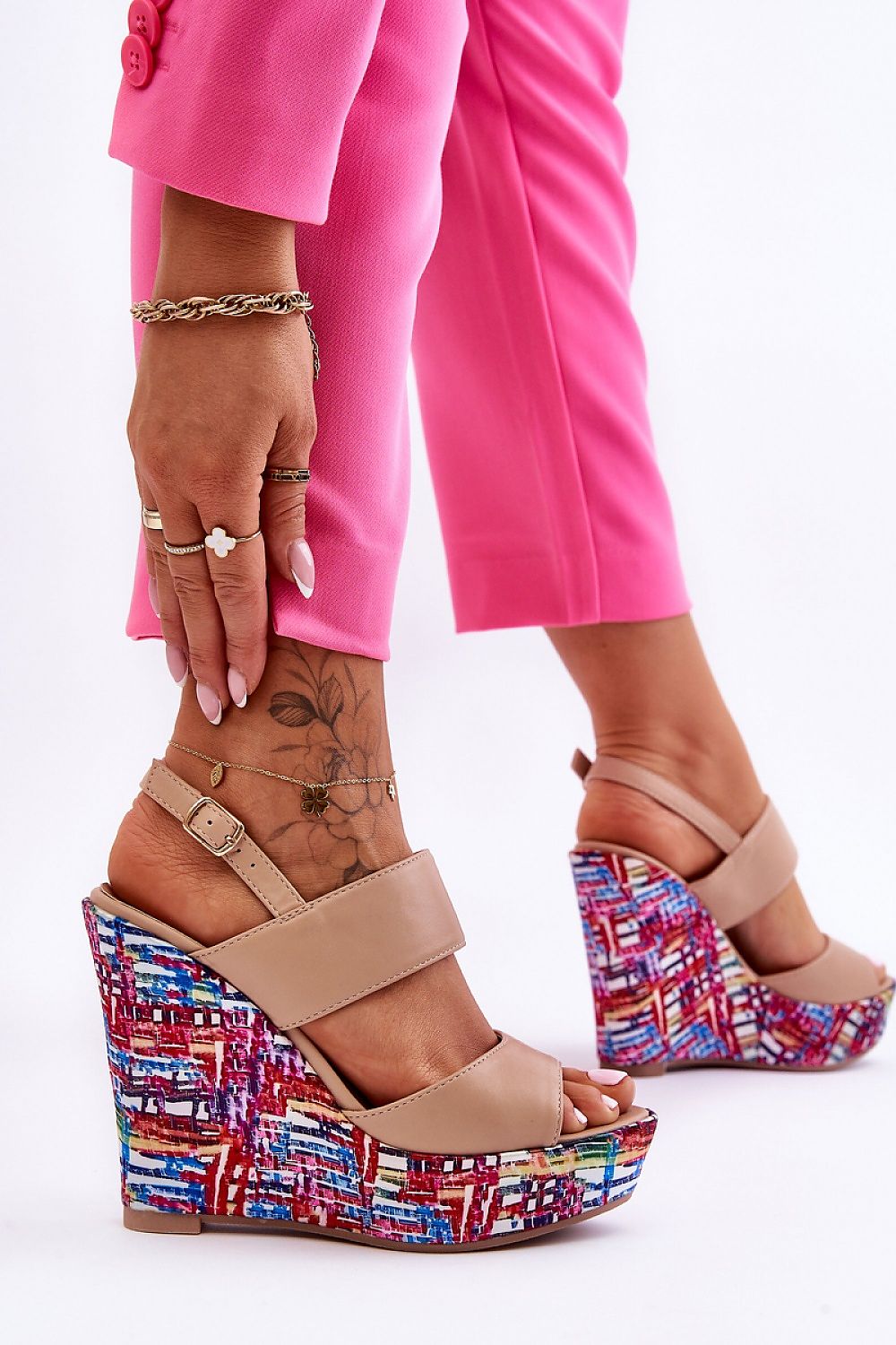 Keilabsatz Sandalen Step in style