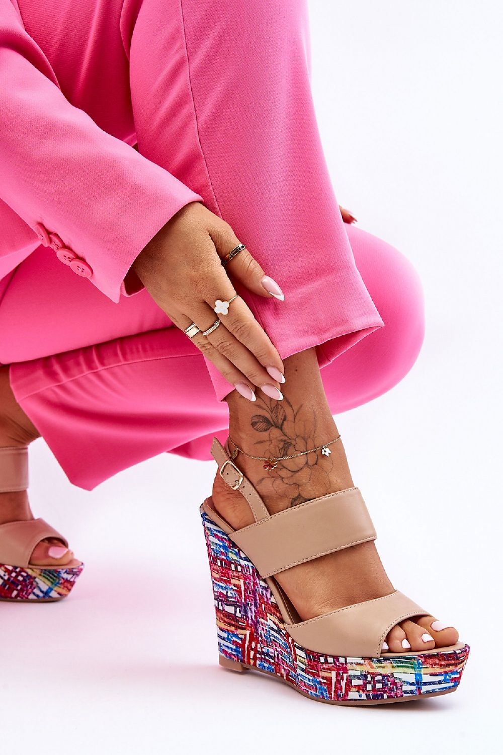 Keilabsatz Sandalen Step in style