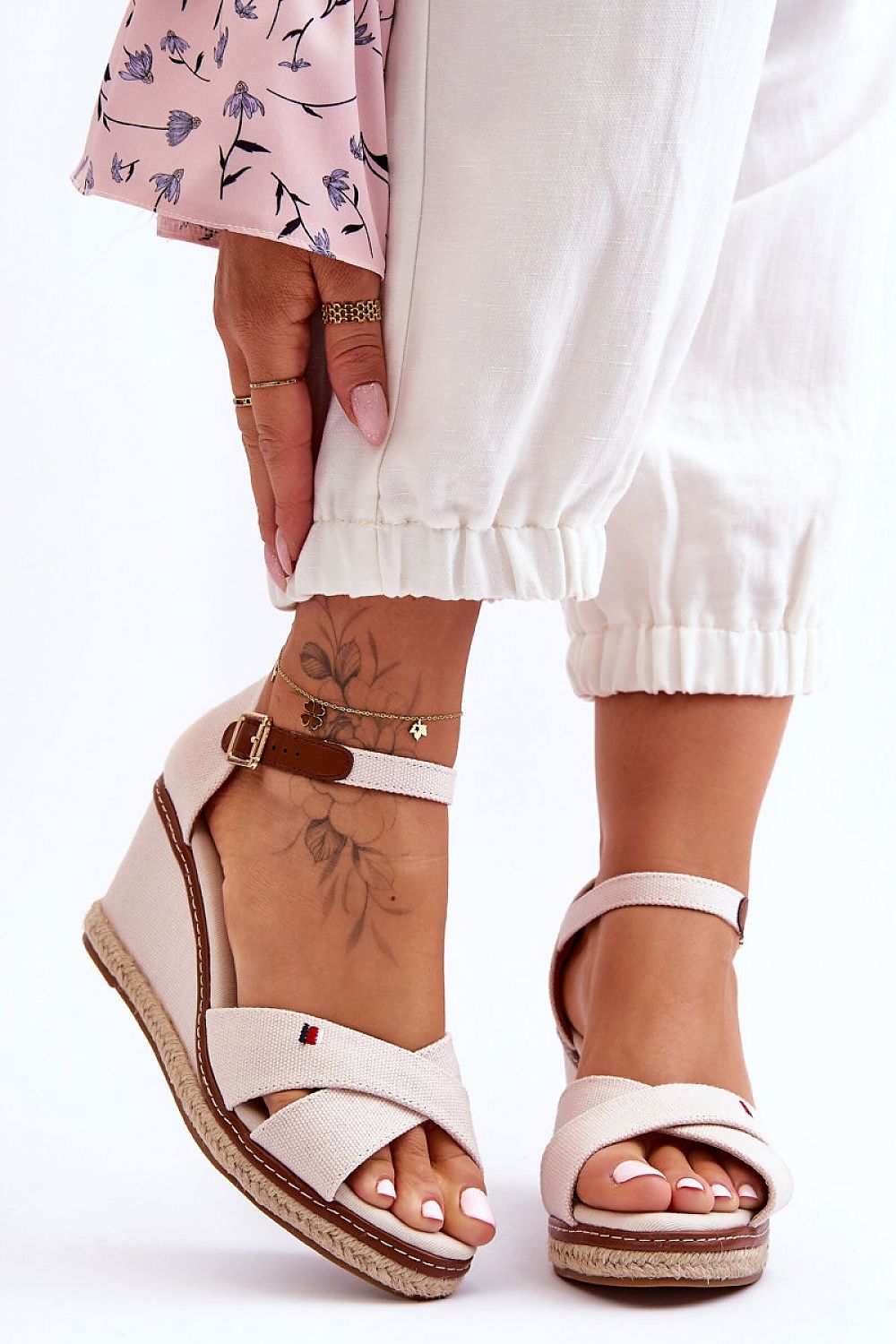 Keilabsatz Sandalen Step in style