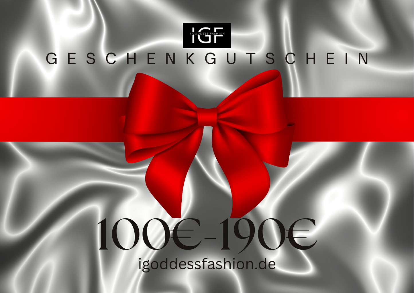 IGF GESCHENKGUTSCHEIN !