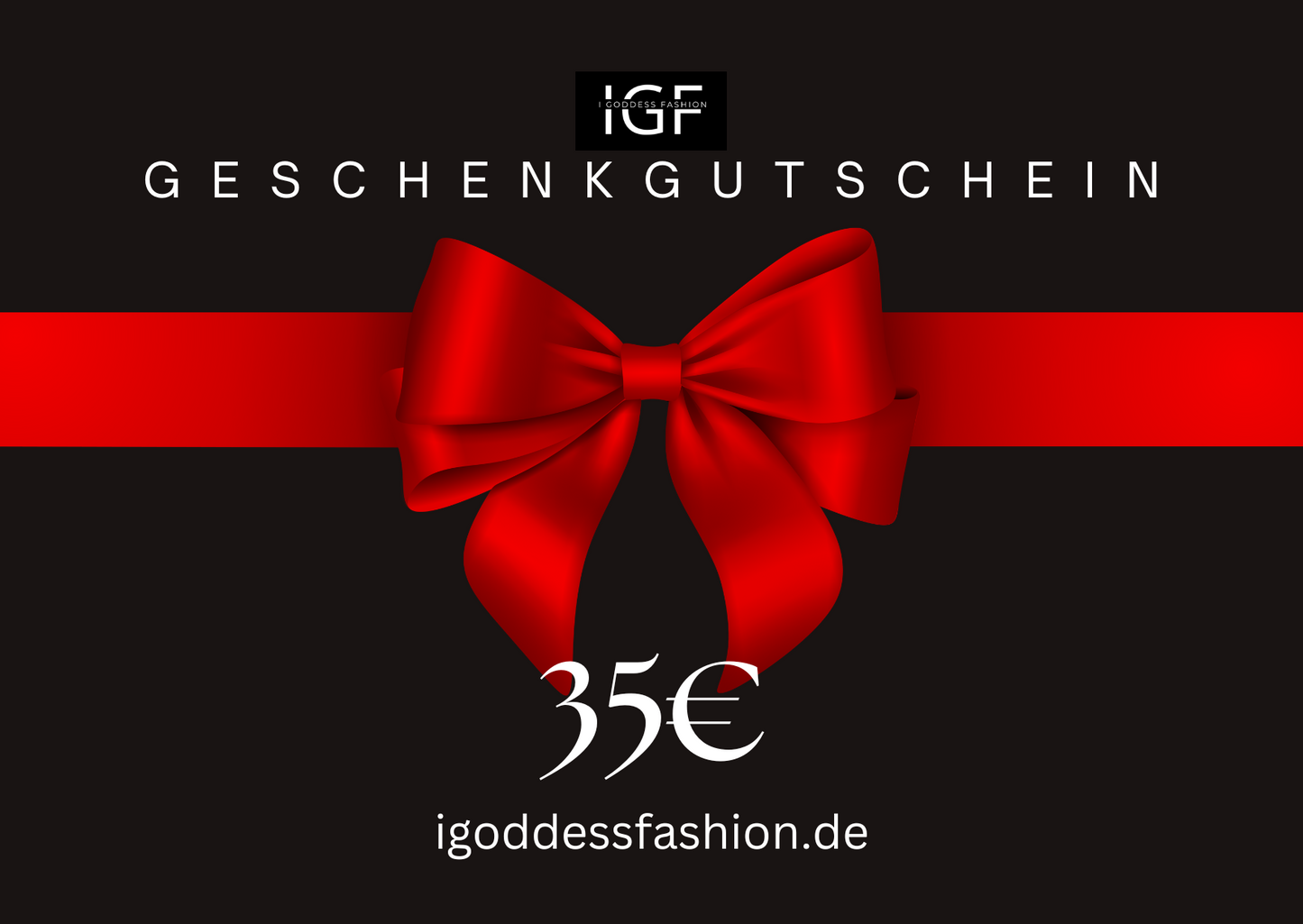 IGF GESCHENKGUTSCHEIN !