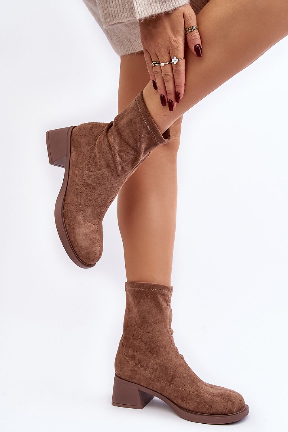 Stiefeletten mit Absatz Step in style