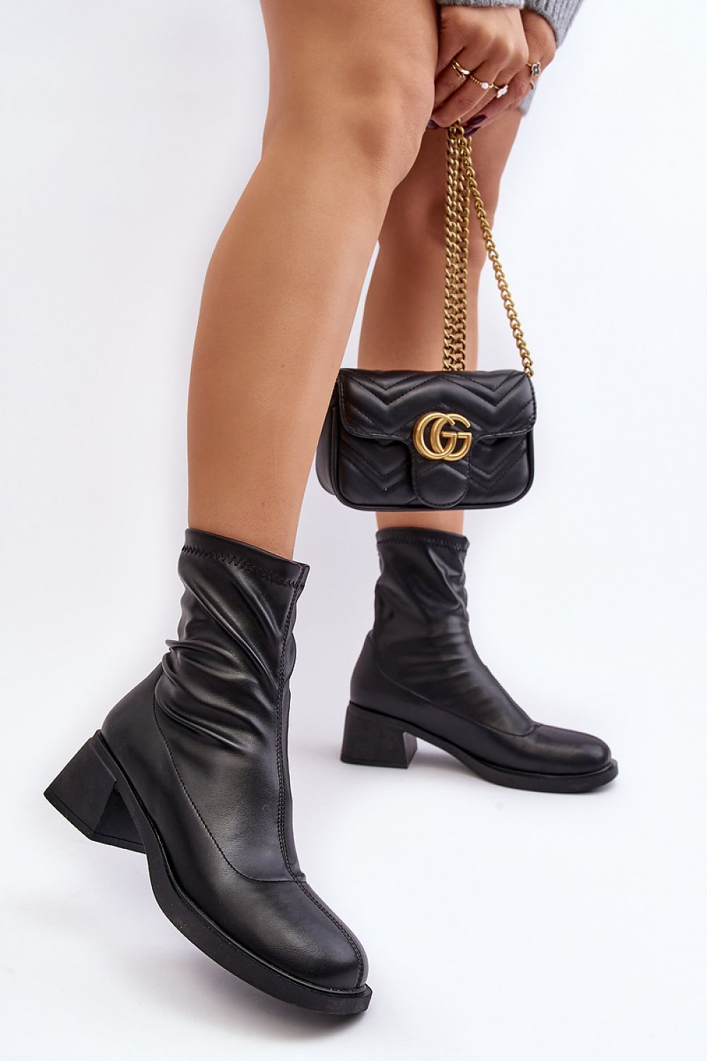 Stiefeletten mit Absatz Step in style