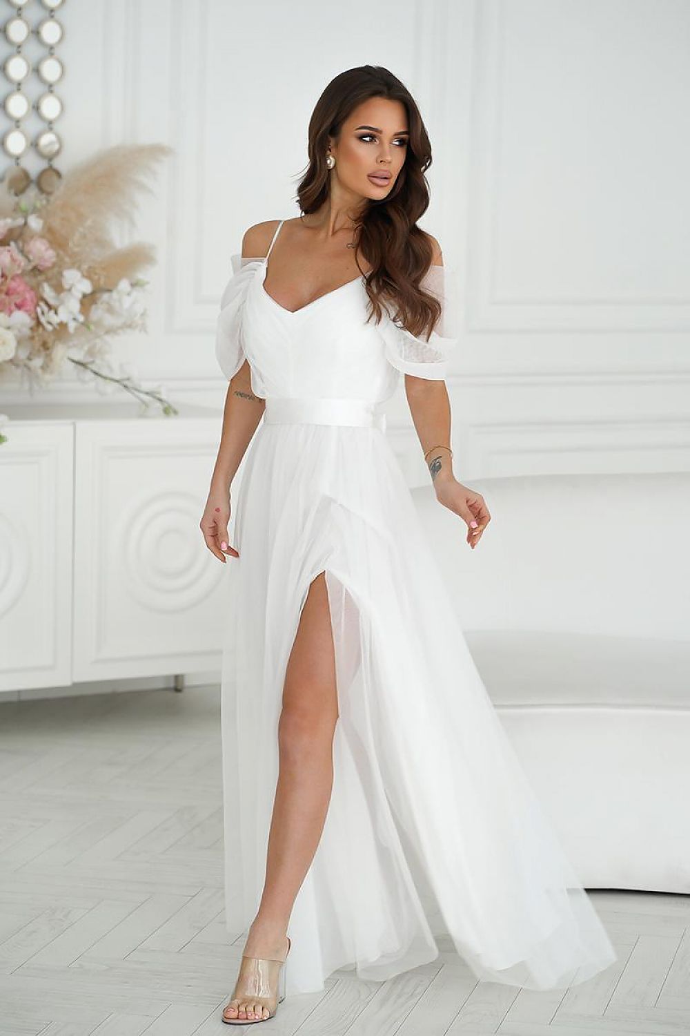 Abendkleid Bicotone