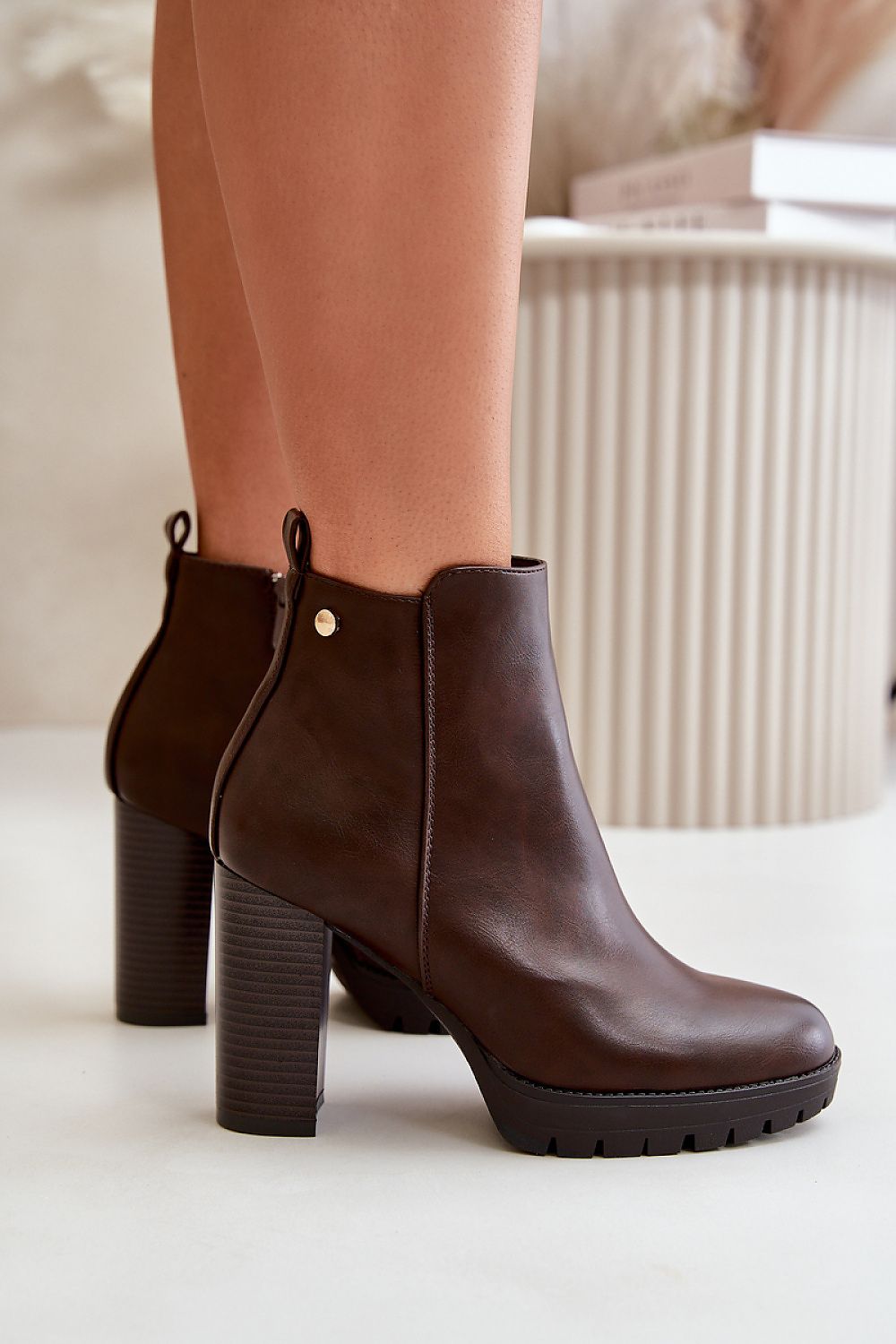 Stiefeletten mit Absatz Step in style
