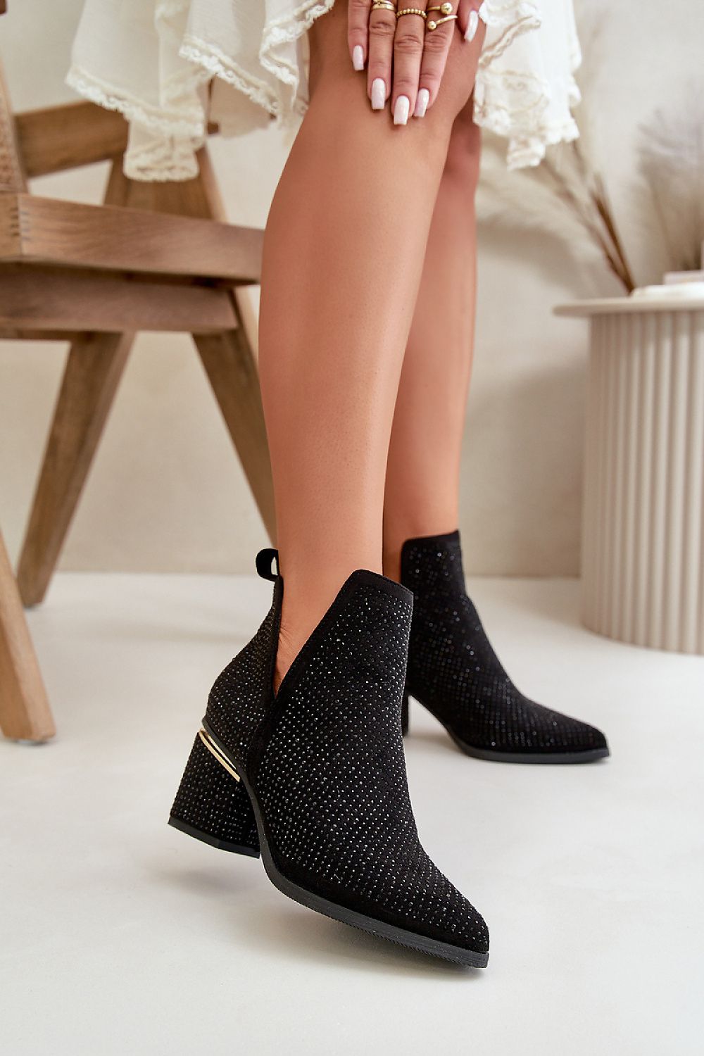 Stiefeletten mit Absatz Step in style