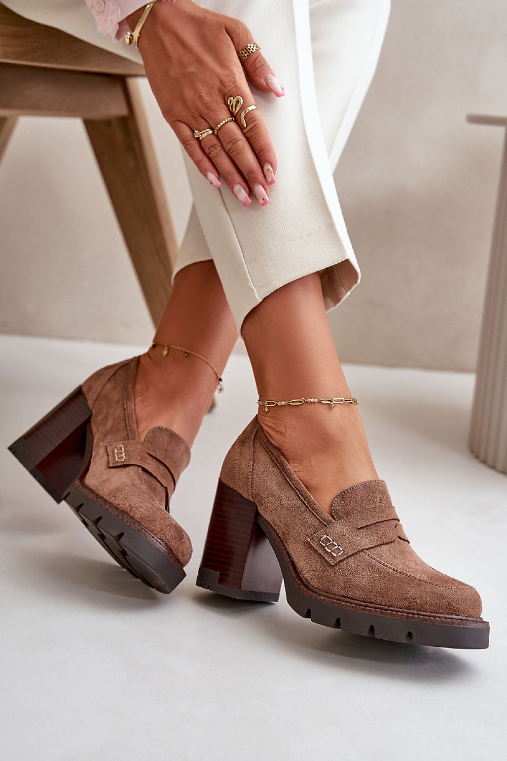 Schuhe mit Absatz Step in style