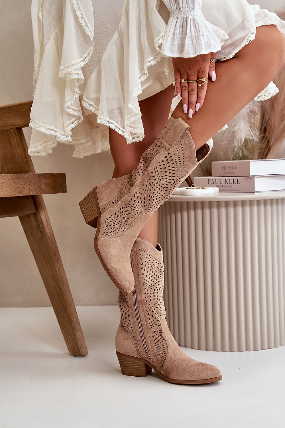 Stiefeletten mit Absatz Step in style