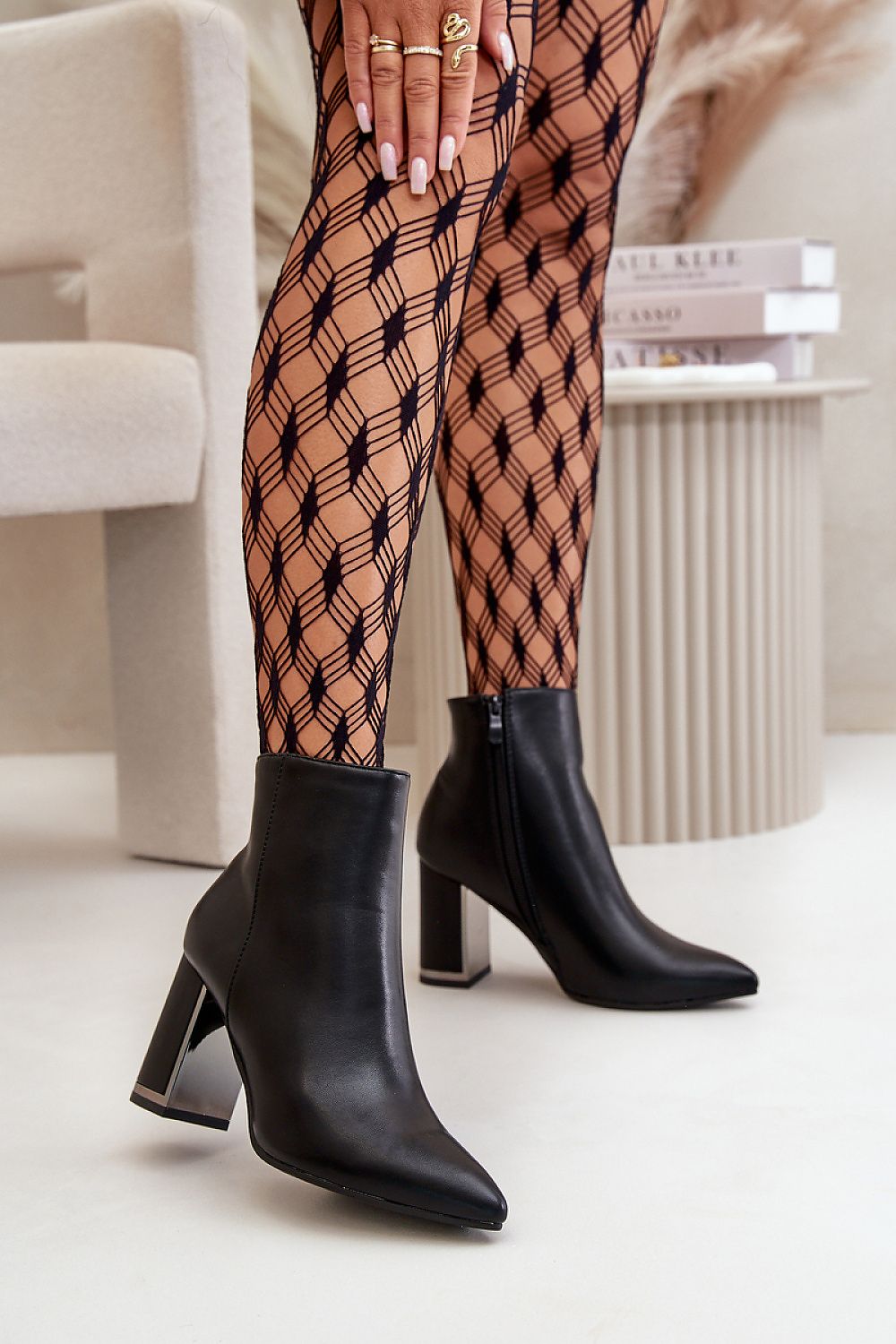Stiefeletten mit Absatz Step in style