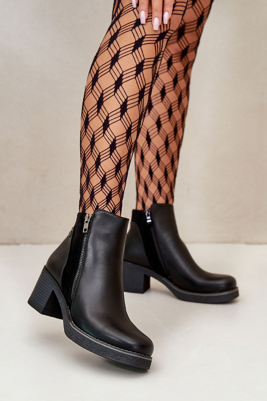 Stiefeletten mit Absatz Step in style