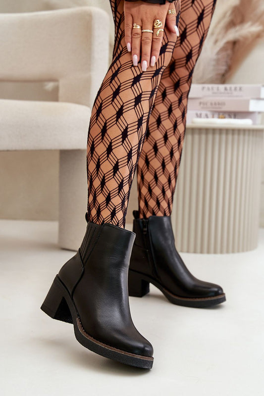 Stiefeletten mit Absatz Step in style