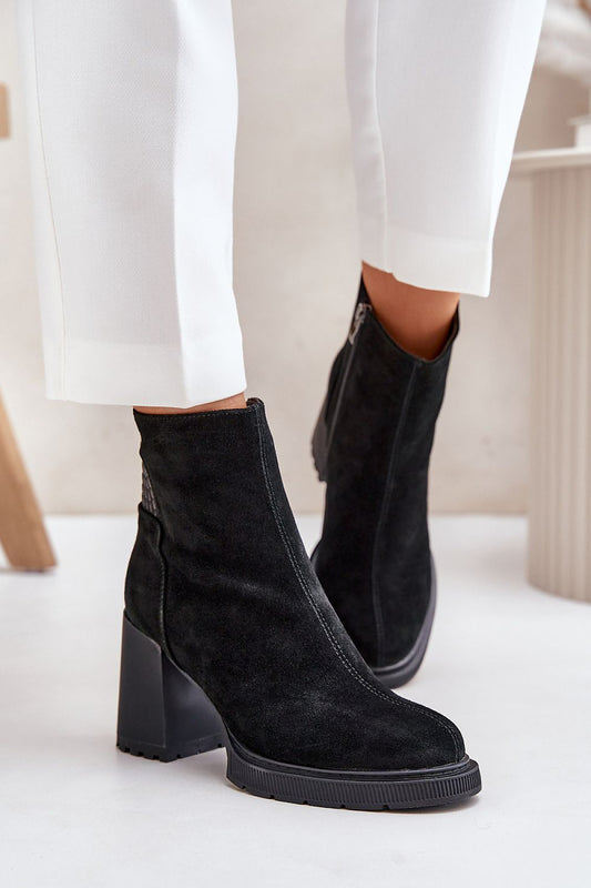 Stiefeletten mit Absatz Step in style