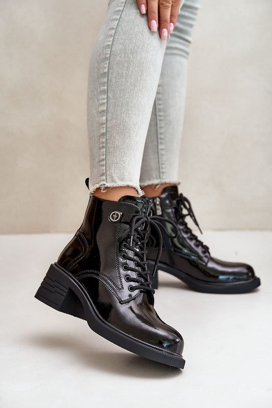 Stiefeletten mit Absatz Step in style