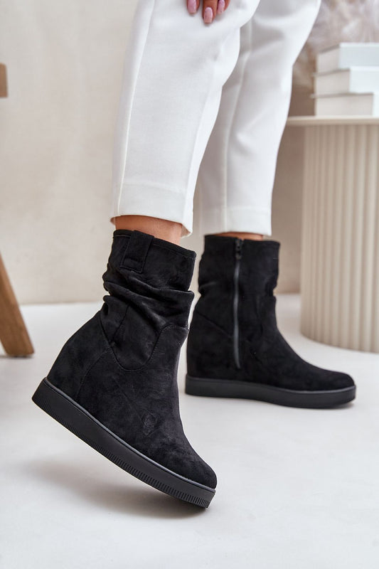 Plateau-Stiefeletten Step in style