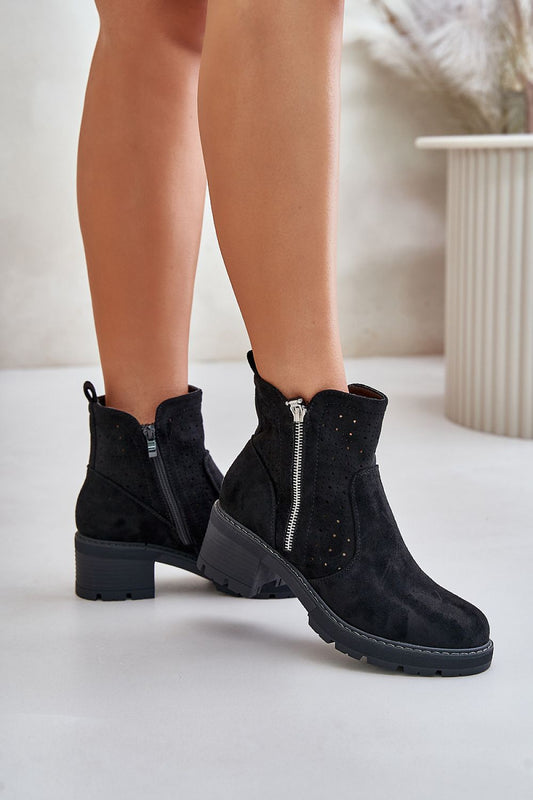 Stiefeletten mit Absatz Step in style