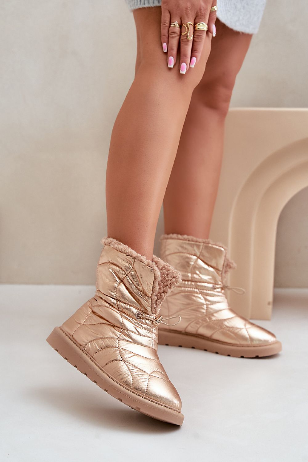 Schneeschuhe Step in style