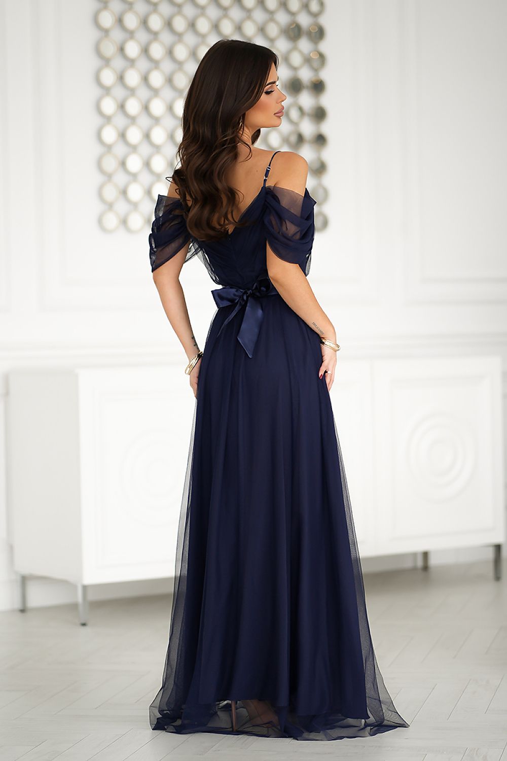Abendkleid Bicotone