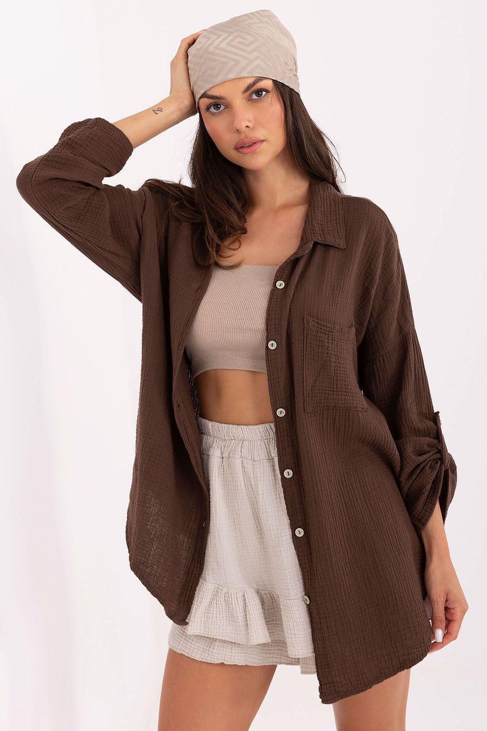  Langarm Hemd model 215499 Italy Moda 