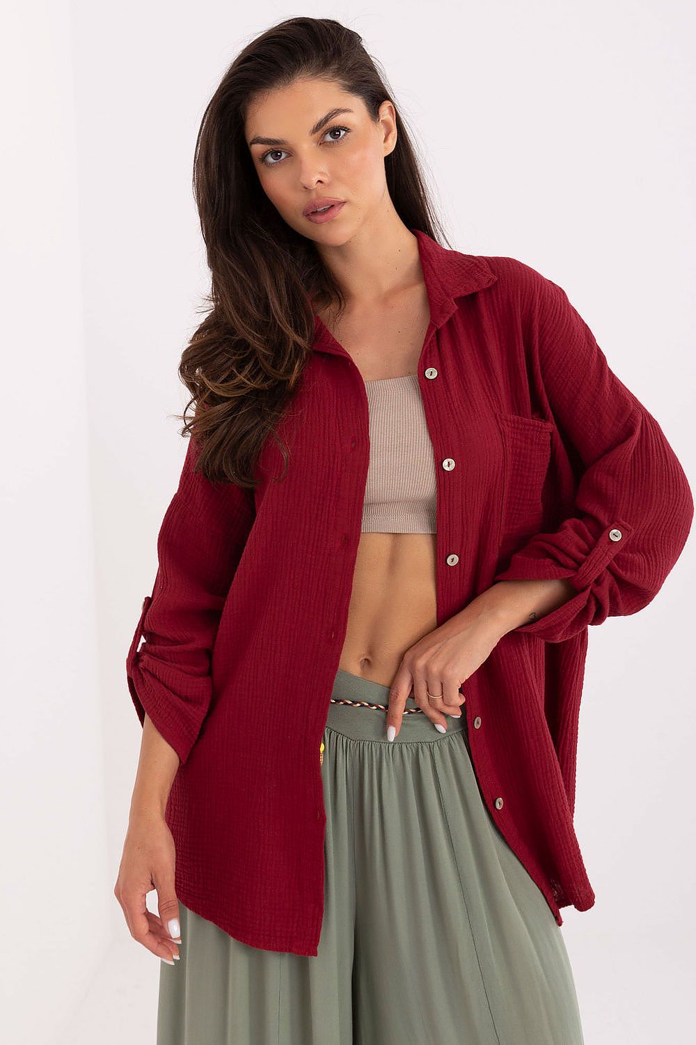  Langarm Hemd model 215559 Italy Moda 