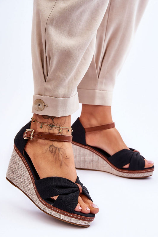 Keilabsatz Sandalen Step in style