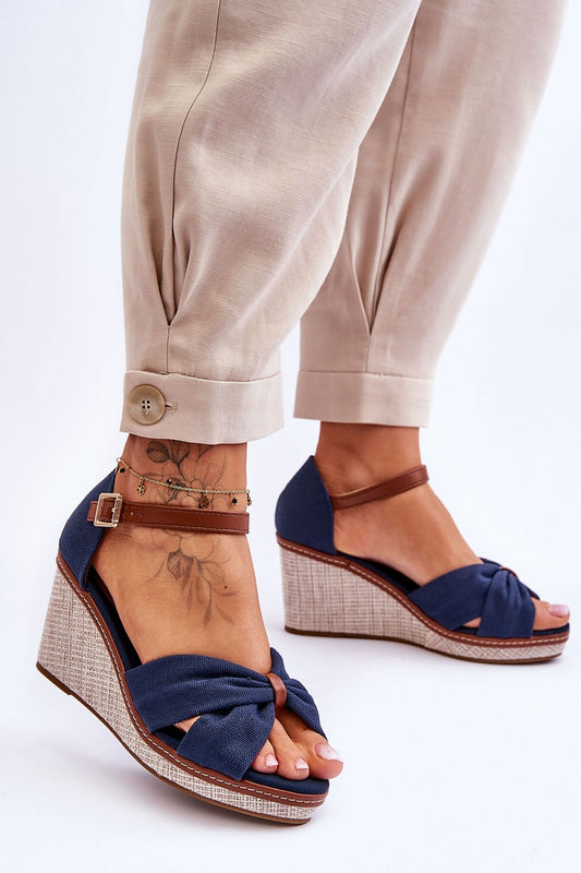 Keilabsatz Sandalen Step in style