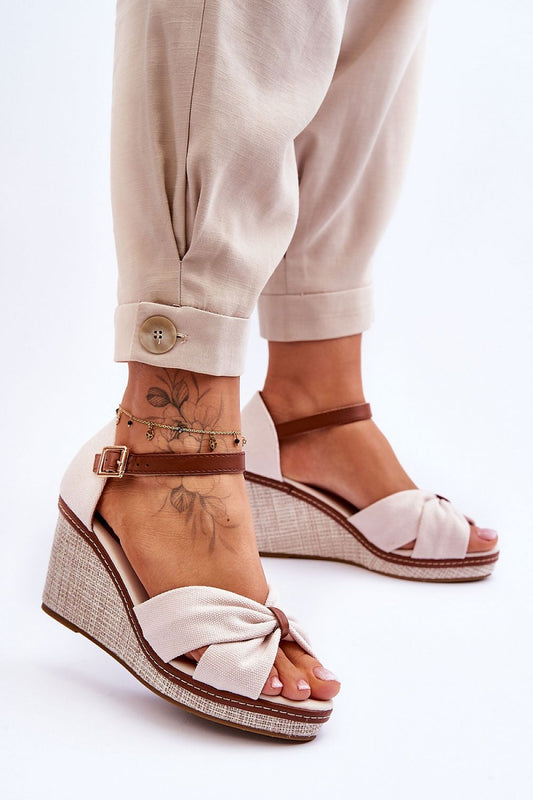 Keilabsatz Sandalen Step in style