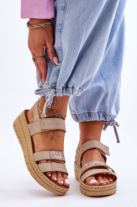 Keilabsatz Sandalen Step in style