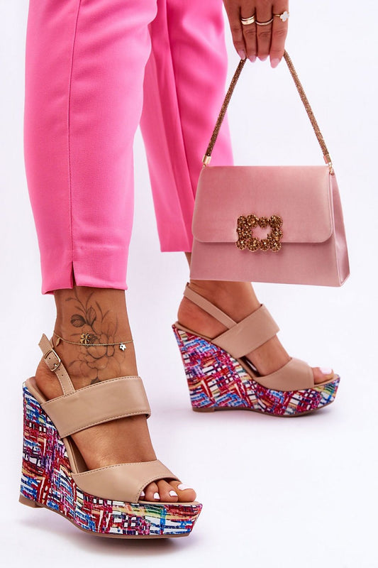 Keilabsatz Sandalen Step in style